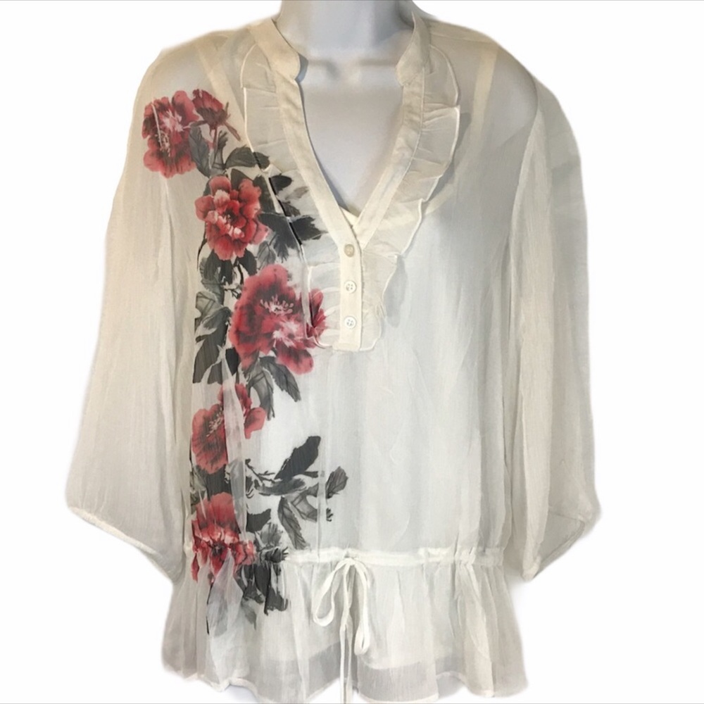 AB Studio Sheer Top & Cami